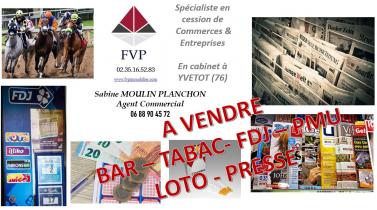 CAFE BAR TABAC  PMU JEUX PRESSE BOURG SEINE MARITIME 76 YVETOT
