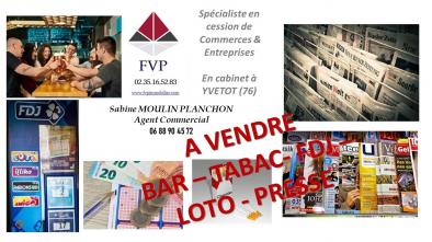 A VENDRE BAR TABAC BORD DE SEINE 76 DUCLAIR

