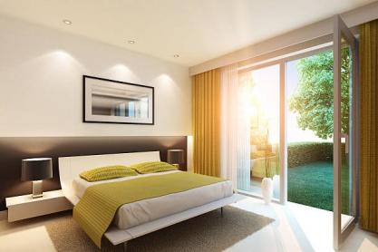 Appartement T4 avec loggia et jardin � Roques
