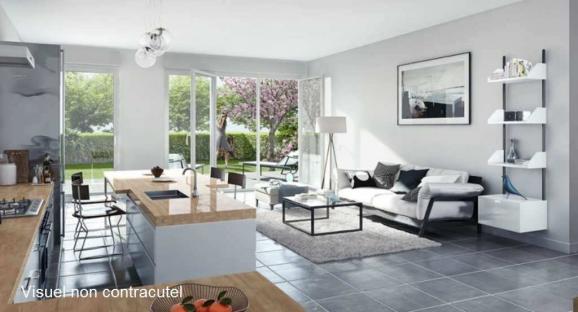 Appartement T3 en duplex � vendre avec jardin � Toulouse
