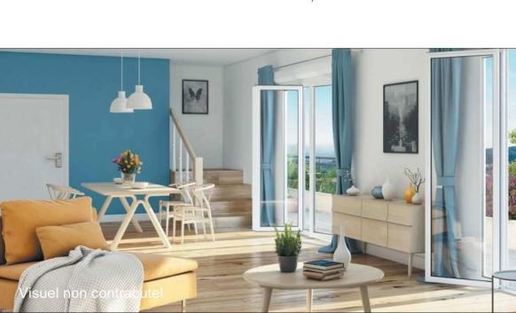 Appartement T4 en duplex � vendre avec Rochelle � Lardenne
