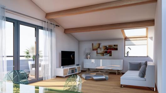 Appartement T4 � vendre avec terrasse et balcon � Castelginest
