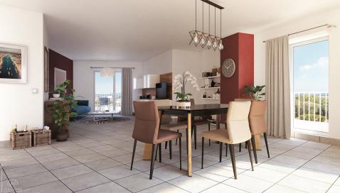 T5 avec 85 m� de terrasse panoramique � Toulouse/Cugnaux � vendre
