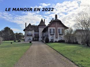 Département (78) Yvelines A vendre, secteur de Giverny, à vendre Manoir de 675m², 14 pièces, 10 cham