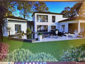 A vendre 10 Min Montpellier Ouest terrain � b�tir de 5500 M�
