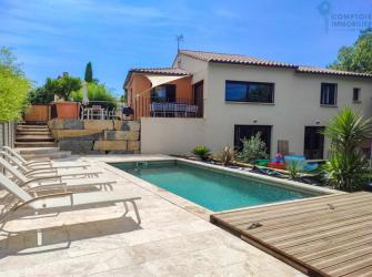 A Vendre GARD (30) - Maison r�cente P4 avec piscine et sous-sol am�nageable entre N�mes et Uz�s
