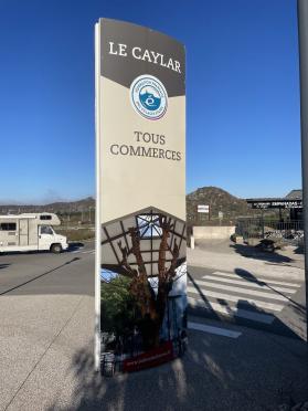 D�pt H�rault (34) A VENDRE - Le CAYLAR - Terrain � batir sur Village �tape Autoroutier A75
