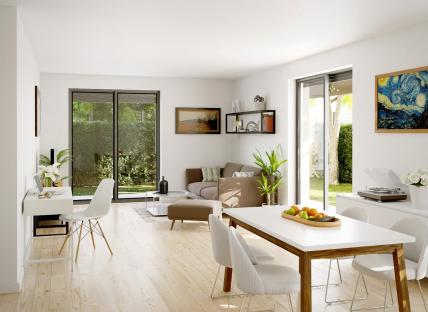 D�pt H�rault (34), � vendre MONTPELLIER  Appartement T4 de 71m� - Jardin de 40m� - Parking
