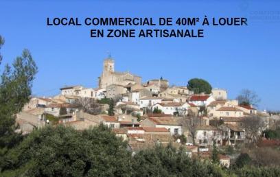 D�pt H�rault (34) - Montferrier sur Lez-� louer- local de plain pied de 2 pi�ces d'environ 40m�