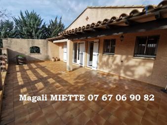 D�pt H�rault (34) - � vendre sur Gignac, maison T3 de 85 m� en R+1, grand garage/atelier de 130m�, t