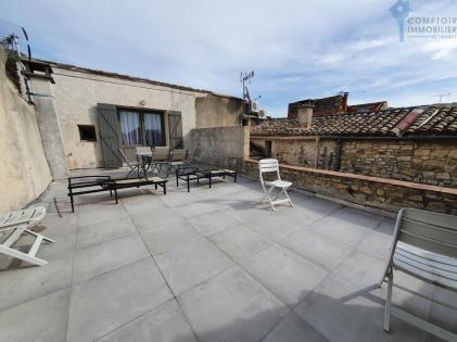 A Vendre Gard (30) - Maison de village P4 avec terrasse
