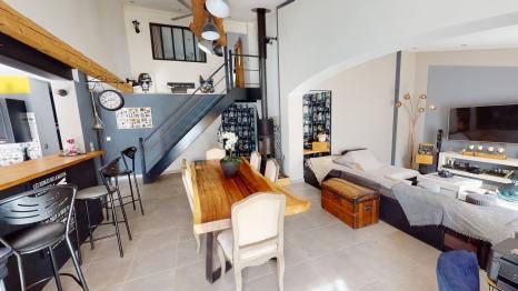 Dept 07 (Ardèche) à vendre maison individuelle d'env. 113 m² sur un terrain de 512 m²

