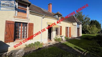 Sud de BOURGES. Grange am�nag�e de 7 pi�ces avec beau et grand terrain
