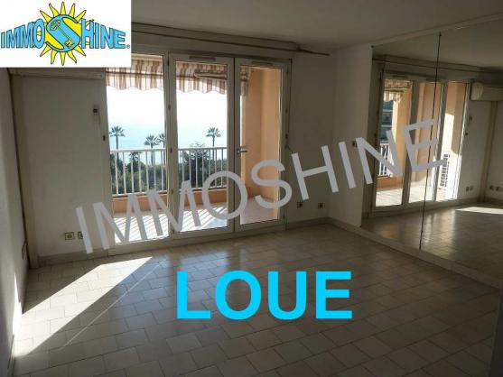 Location 2P vue mer avec garage + cave
