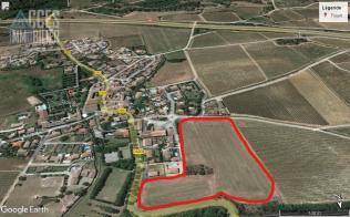 Terrain constructible en lotissement de 671 m�

