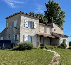 Maison individuelle quercynoise entre Lauzerte et Moncuq-en-Quercy-Blanc
