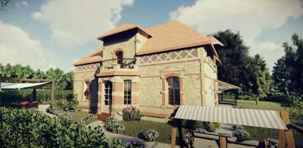 Residence de haute Barbe - Pavillon avec jardin -2800m2 avec piscine chauff�e
