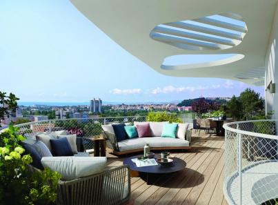 Appartement 4 pi�ces neuf avec vue mer
