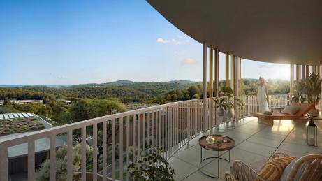 Appartement 3 pi�ces offrant belle vue
