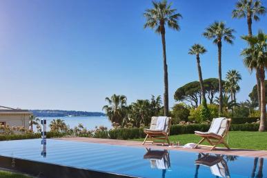 Cannes Californie vue mer rare villa contemporaine neuve
