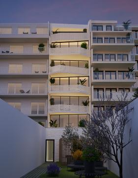 A deux pas du domaine de Sceaux. Superbe Immeuble mixte de 11 logements avec terrasses.
