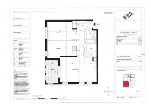 APPARTEMENT NEUF TYPE 3 61m2 - VEFA
