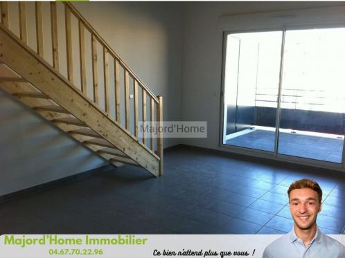 T3 duplex 63m� terrasse et parking
