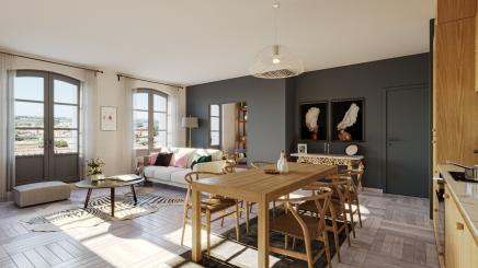 Appartement de prestige neuf en centre ville de B�ziers, un bel investissement!
