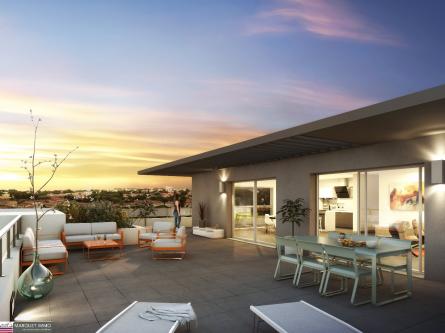 Apt T2 45 m� avec terrasse 11 m� garage dans r�sidence de standing
