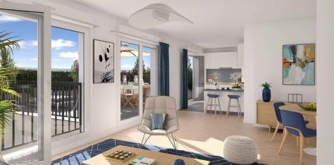 SUPERBE APPARTEMENT DU STUDIO AU 5 PIECES. DECOUVREZ UNE ADRESSE D'EXCEPTION AU COEUR DE LA ZAC