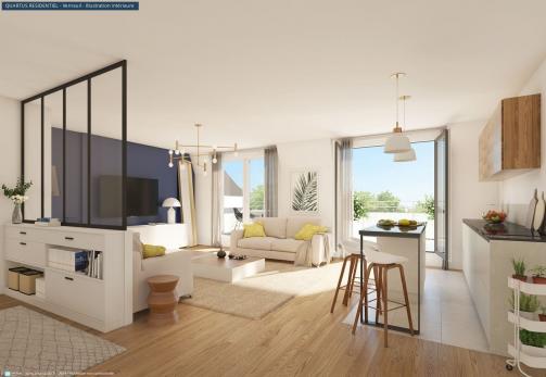 SUPERBE APPARTEMENT DU STUDIO AU 5 PIECES. DECOUVREZ UNE ADRESSE D'EXCEPTION AU COEUR DE LA ZAC