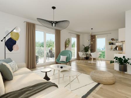SUPERBE APPARTEMENT DU STUDIO AU 5 PIECES. DECOUVREZ UNE ADRESSE D'EXCEPTION AU COEUR DE LA ZAC