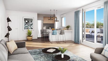 SUPERBE APPARTEMENT DU STUDIO AU 5 PIECES. DECOUVREZ UNE ADRESSE D'EXCEPTION AU COEUR DE LA ZAC
