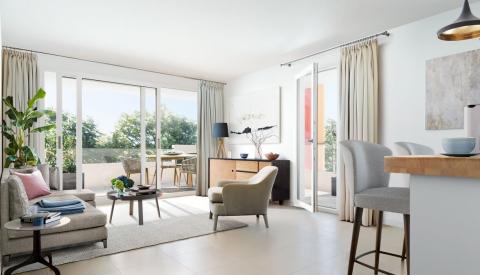 SUPERBE APPARTEMENT DU STUDIO AU 5 PIECES. DECOUVREZ UNE ADRESSE D'EXCEPTION AU COEUR DE LA ZAC