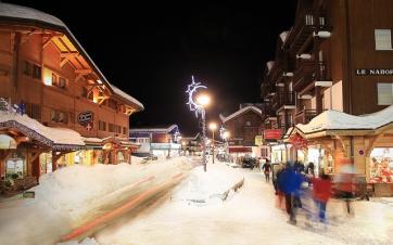 C'est � Les Gets, superbe station de Ski, aux portes du domaine francosuisse des Portes du sole