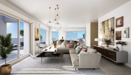 A SAISIR SUPERBE APPARTEMENT BBC  A ANNECY DE 4 PIECES AVEC UNE GRANDE TERRASSE AUX VUES EXCEPTIONNE