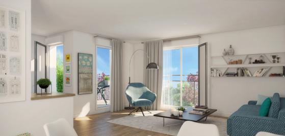 A SAISIR BIEN RARE ! Proche de Paris et des commodit�s, Magnifique 2 Pi�ces terrasse BBC, dans un ca