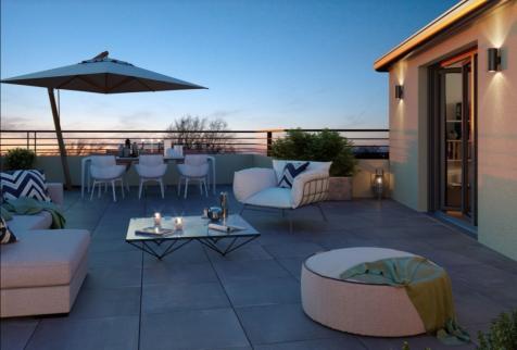 A SAISIR Magnifique ATTIQUE T5 BBC  IMMENSE TERRASSE transports du Grand Paris. Proche de toutes com