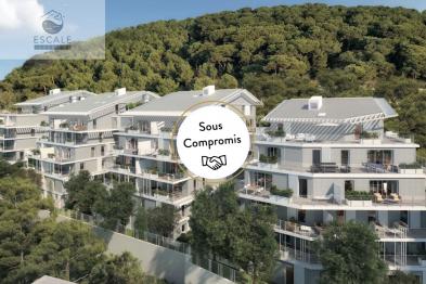 VENTE GRAND T3 + 1 PARKING DANS RESIDENCE DE STANDING AU PIED DU MONT ST CLAIR A SETE
