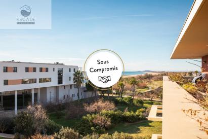 VENTE GRAND STUDIO VUE MER + PARKING AU VILLEROY A SETE
