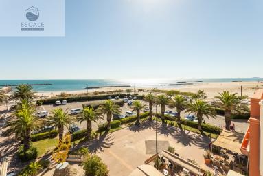 VENTE TYPE 2 MEZZANINE + PARKING EN FRONT DE MER AUX QUILLES A SETE
