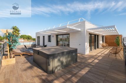 VENTE APPARTEMENT ROOFTOP DE PRESTIGE + GRAND GARAGE AUX PORTES DE MONTPELLIER A LATTES
