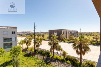 VENTE TYPE 2 + PARKING SS DANS RESIDENCE RECENTE QUARTIER LES SALINS A SETE
