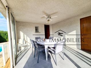 Villa T4 d'environ 90m� avec v�randa, garage et 250m� de terrain en 3 faces
