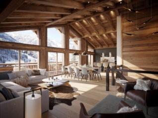 CHALET DE STANDING PROCHE PRE LA JOUX LINGA
