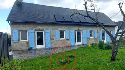 ERGUE GABERIC PROCHE QUIMPER - UNE LONGERE + EXTENSION + STUDIO
