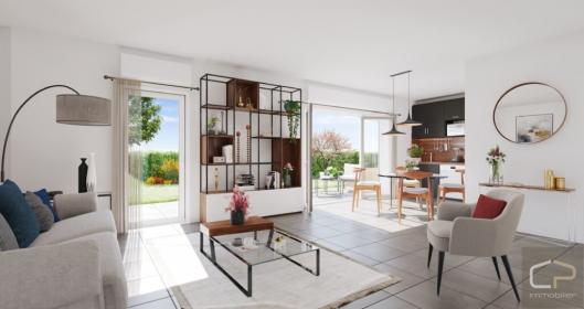 Magnifique T3 65m2 � vendre � Annemasse 74100, r�sidence intimiste et �l�gante dans un secteur reche