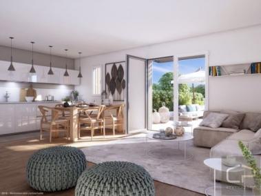 � vendre : Appartement T3 de 61,5m� � Poisy � Terrasse de 12m� et 2 stationnements, proche Annecy et