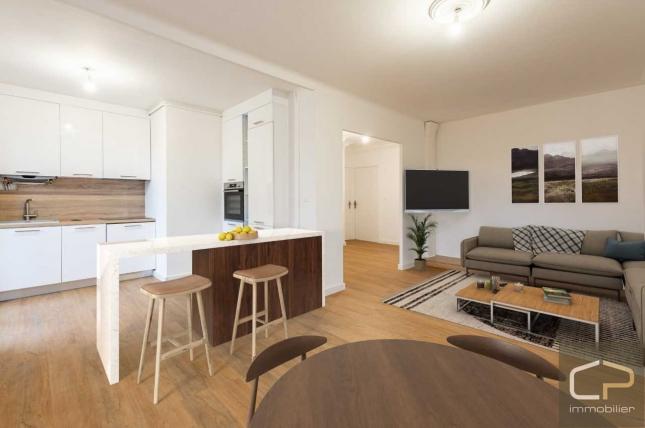 Vente appartement T4 entierement renov� � ANNECY 74000 entre le THIOU et le centre ville
