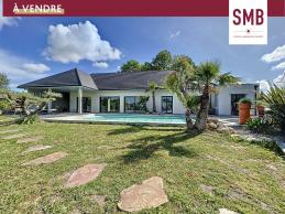 lgance contemporaine aux portes des Pyrnes : Villa de 145m avec piscine chauffe et vue panoram